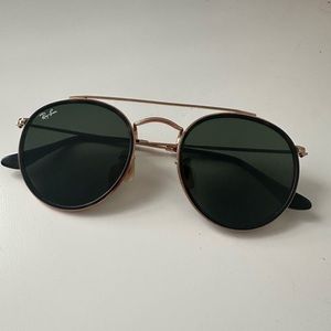 Ray Ban Round, Double Bridge Sunglasses
